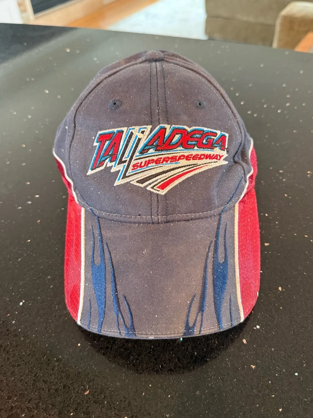 Talladega Navy & Red Superspeedway Baseball Hat